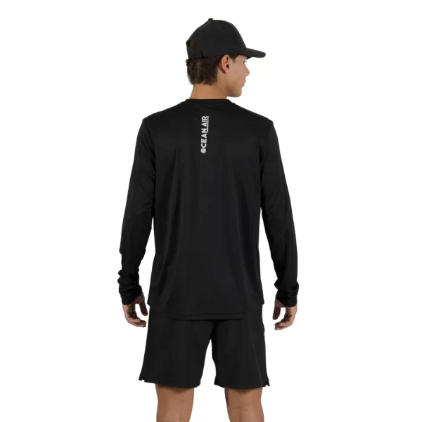 Camiseta Masc - Manga Longa (preta) - Imagem 3