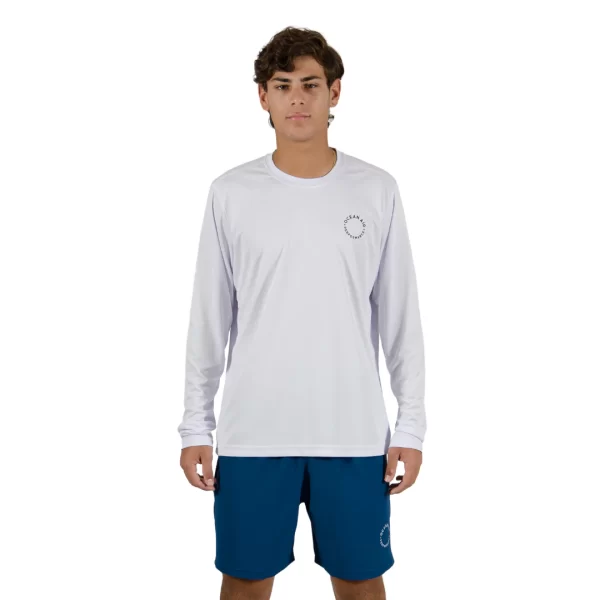 Camiseta Masc - Manga Longa (branca)