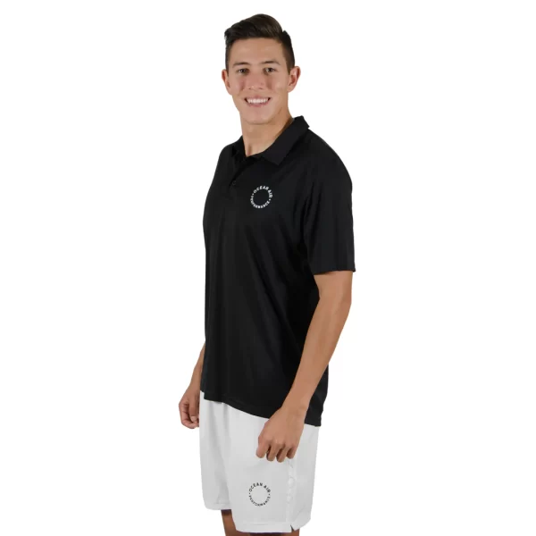 Camisa Masc - Polo (preta) - Imagem 2