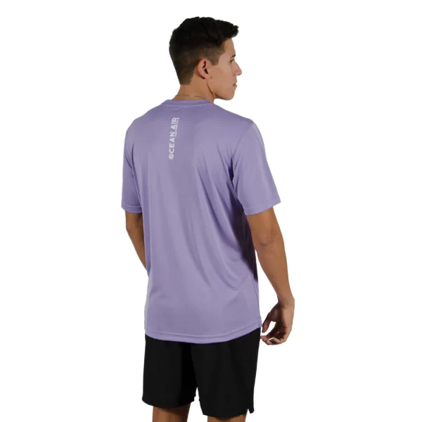 Camiseta Masc Performance (lilas) - Imagem 3