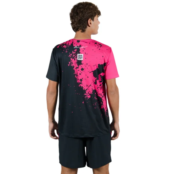 Uniforme Masc - Nacho Guedes ( Preto e Rosa ) - Imagem 3