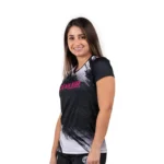 Camiseta Fem - Theo Irigaray 2024 (Preto com Branco)