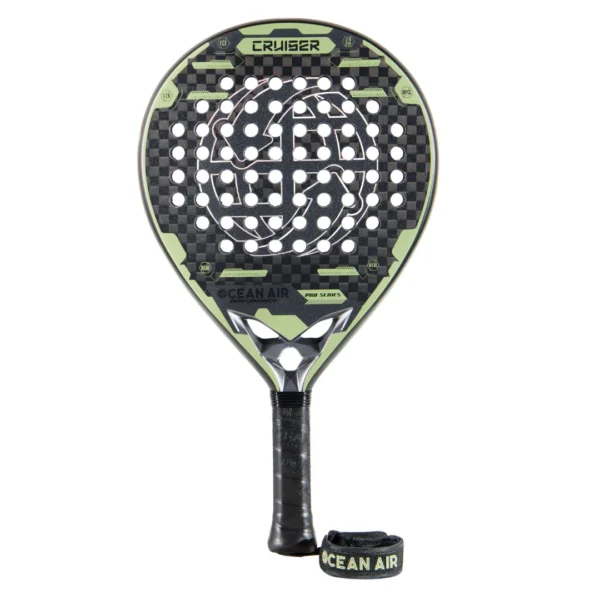 Detalhe de raquete de Padel Ocean Air Performance Cruiser