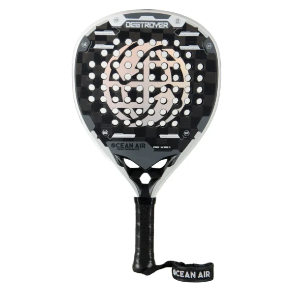 Detalhe de raquete de Padel Ocean Air Performance Destroyer