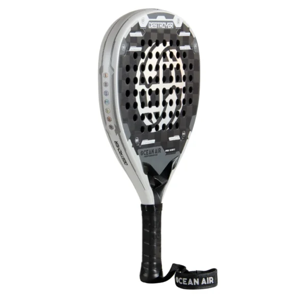 Detalhe de raquete de Padel Ocean Air Performance Destroyer