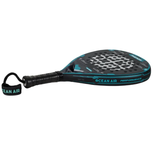 Detalhe de raquete de Padel Ocean Air Performance Phenom