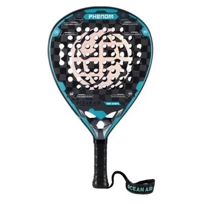 Detalhe de raquete de Padel Ocean Air Performance Phenom
